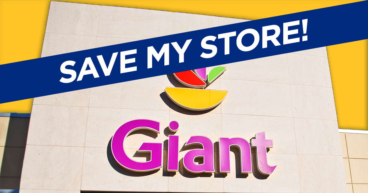 Giant Employees Announce Series of “Save My Store” Town Halls in Response to Possible Sale of Stores