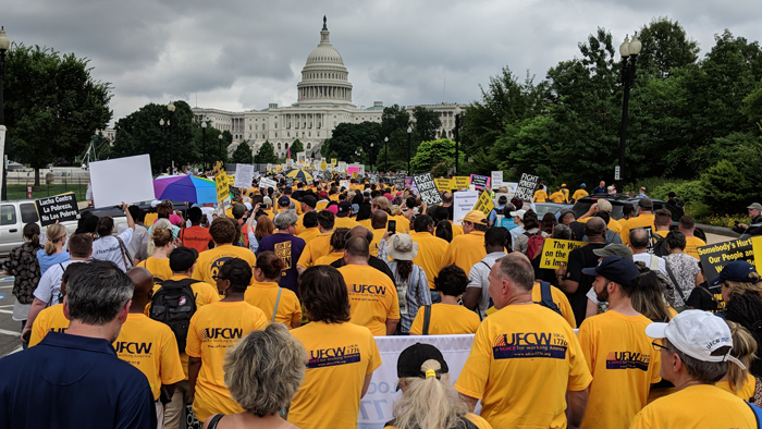 Sep 12: Rally for a Fair Contract at Giant & Safeway