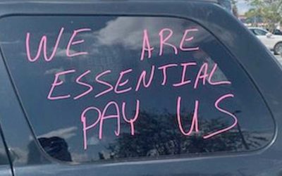 Grocery Workers Plan Protests to Demand Hazard Pay