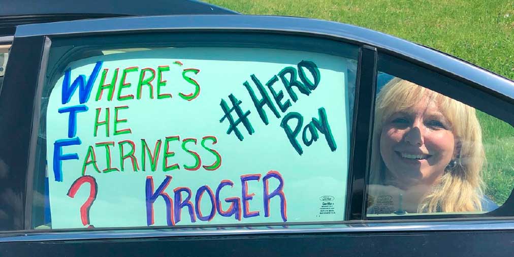 Oct 1: Car Caravan for a Fair Contract at Kroger