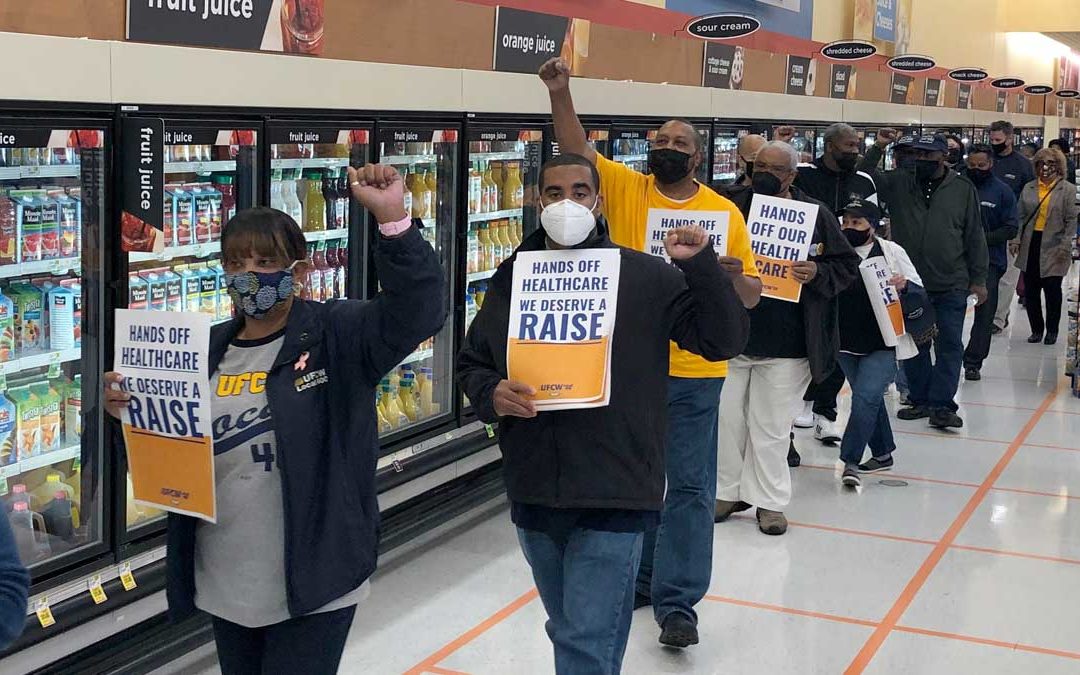 Shoppers Food Grocery Workers Plan Protest to Save Benefits