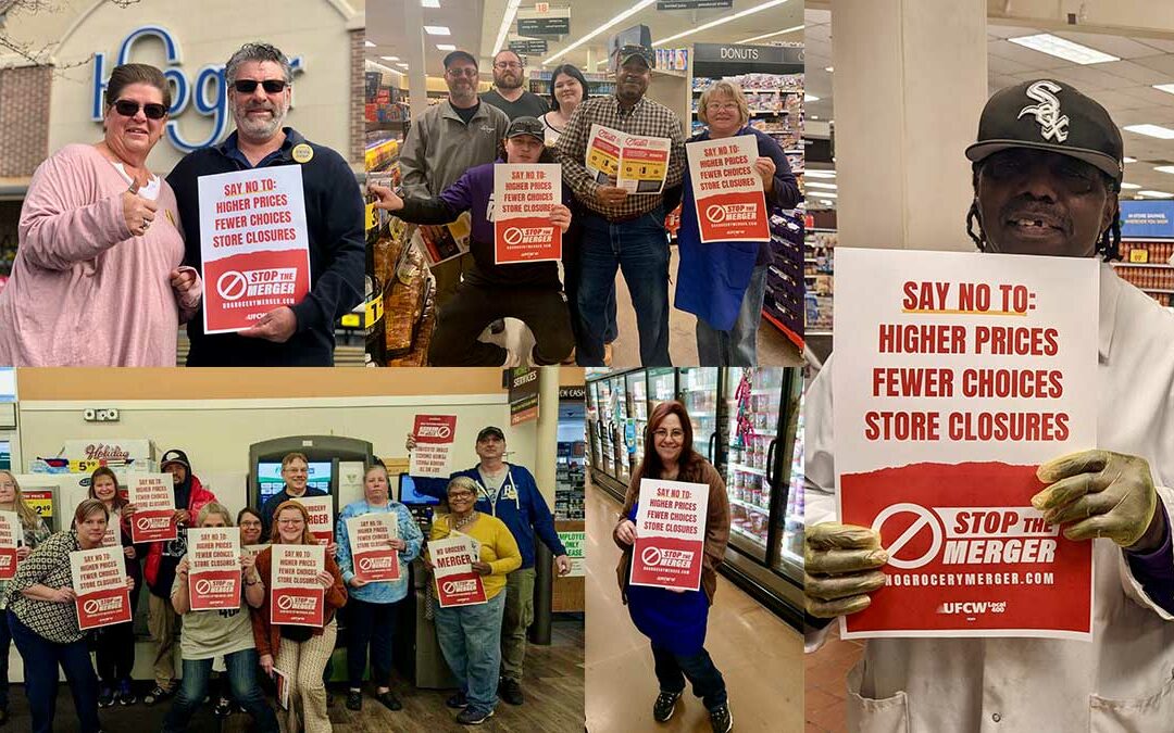 April 4-5: #StopTheMerger Protests at Kroger & Safeway