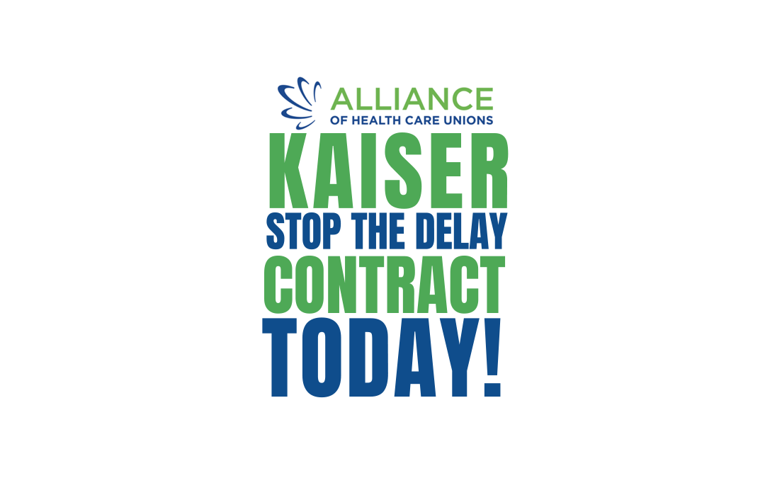 Sign the Petition: Demand Kaiser Permanente Return to National Bargaining