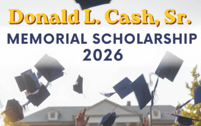 Apply for the 2026 Donald L. Cash, Sr. Memorial Scholarship